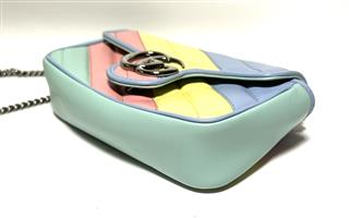 Gucci GG Rainbow Limited Edition Super Mini Marmont Bag Gucci GG Rainbow Limited Edition Super Mini Marmont Bag